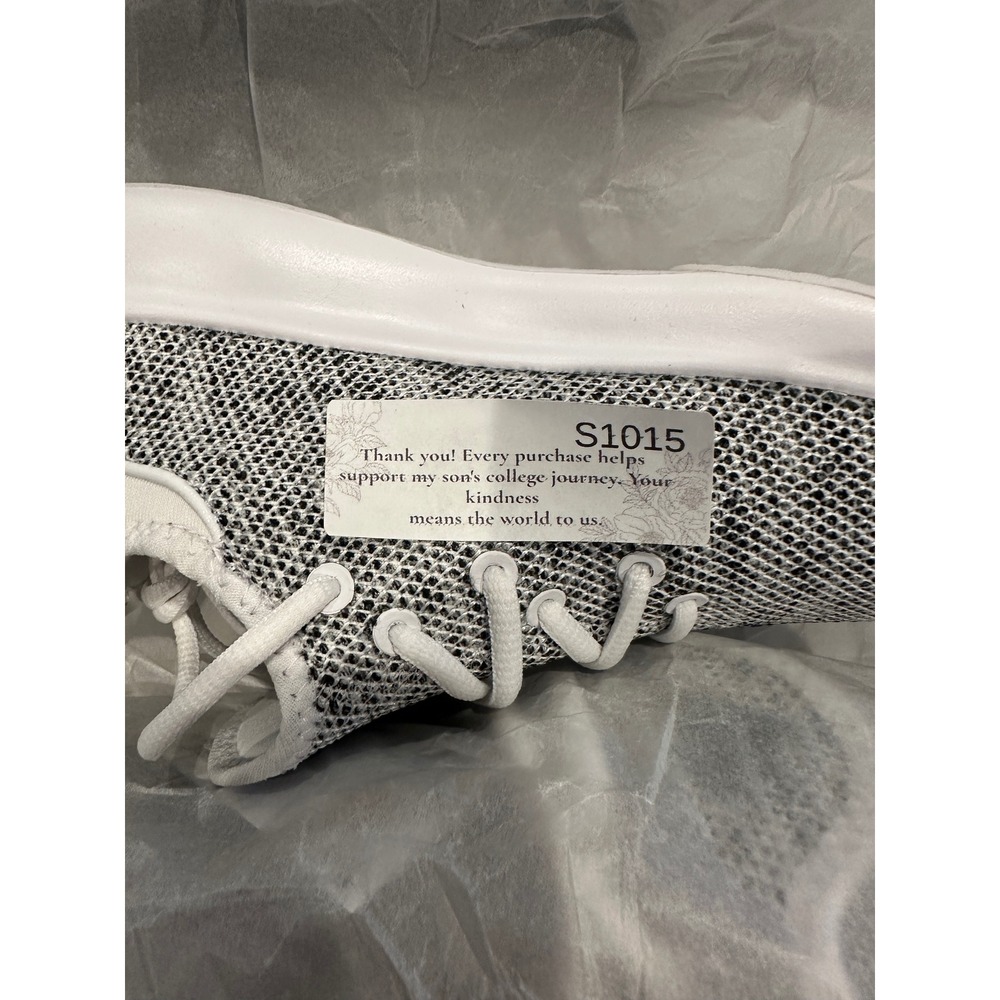 Adidas Cloudfoam Pure SPW Womens Running Shoes White Black IF3393 Size 7 NEW